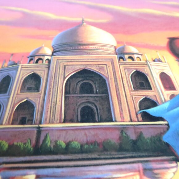 NEW TAJ MAHAL INDIA ARTWORK PRINT BY GREG NEWBOLD - Picture 5 of 6